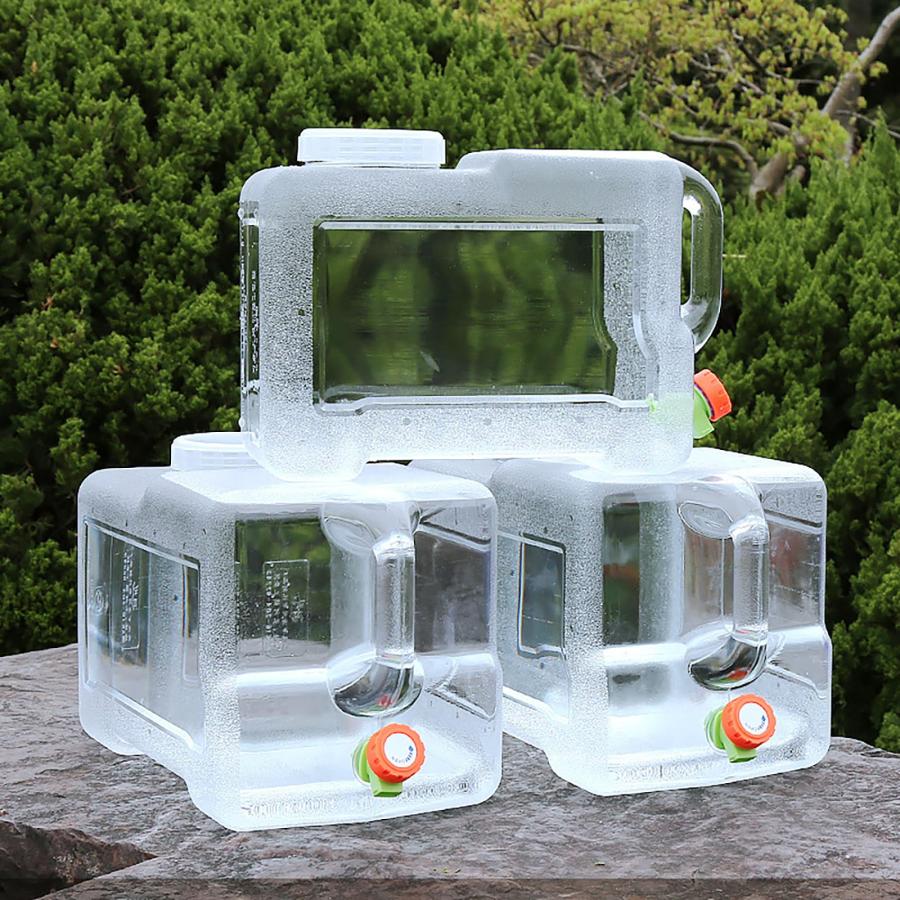 大容量 ウォータータンク 5L-24L ポリタンク 蛇口コック付き