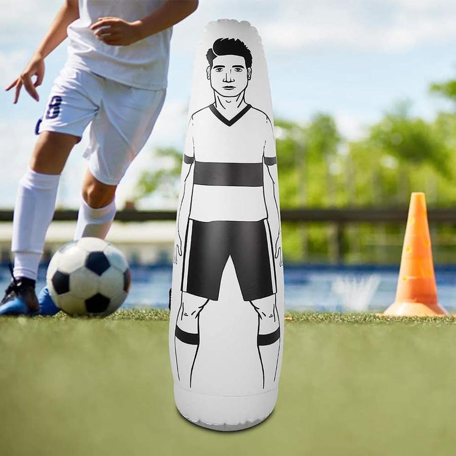 サッカー ダミー 人形 フリーキック練習 ディフェンダートレーニング