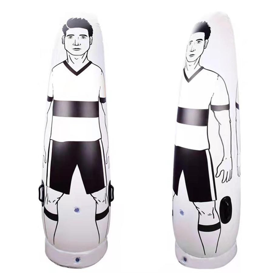サッカー ダミー 人形 フリーキック練習 ディフェンダートレーニング