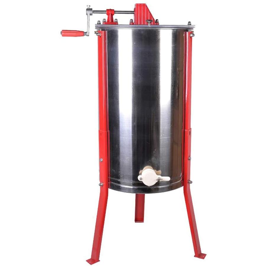 蜂蜜分離器 遠心分離機 手動式 2フレーム 手動蜂蜜抽出器 蜂蜜抽出