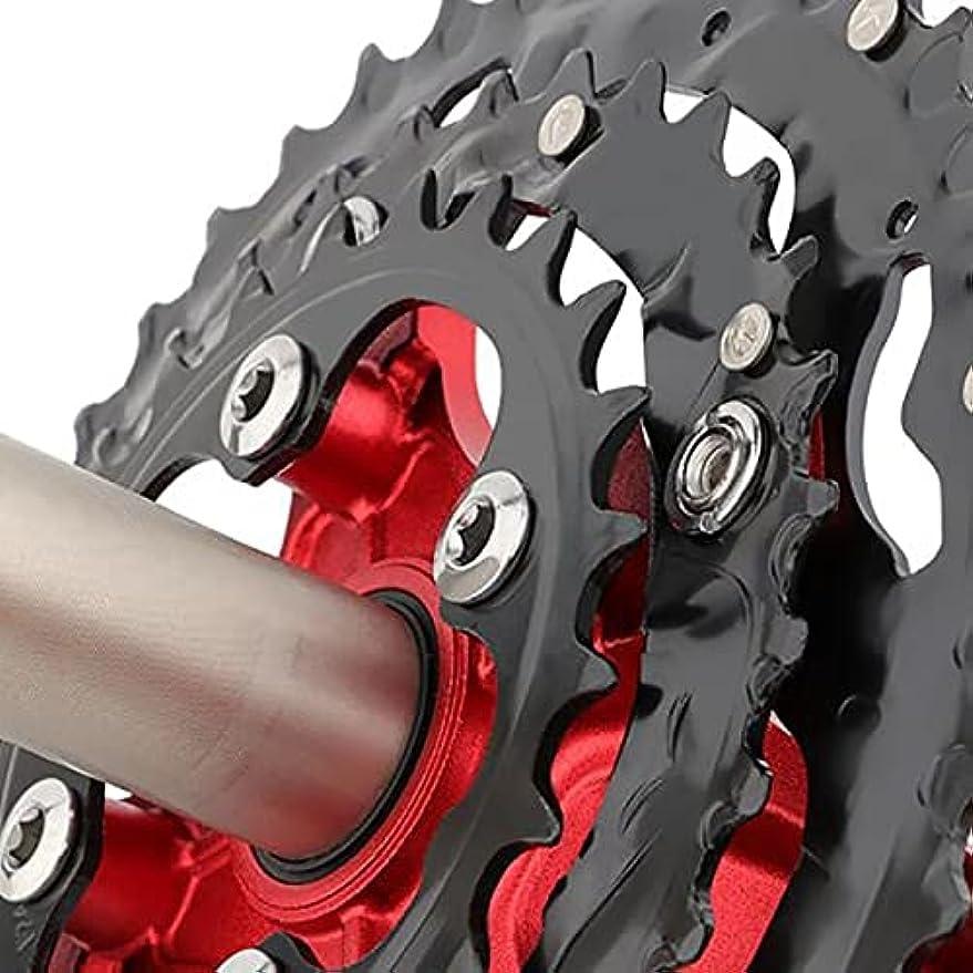 クランクセット 170mm MTBクランクセット ホローインテグレーテッド 24