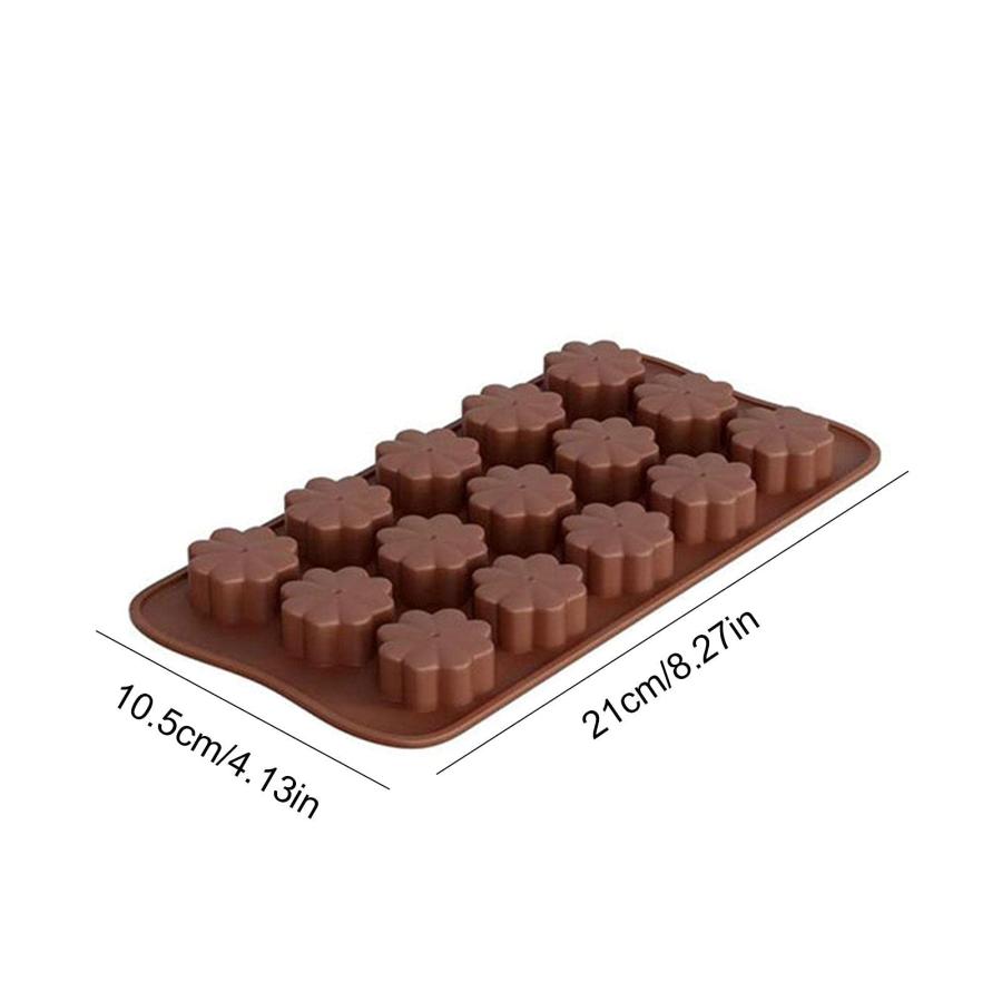 6個入り】チョコレート型 シリコンモールド チョコ型 ケーキ型 飴型
