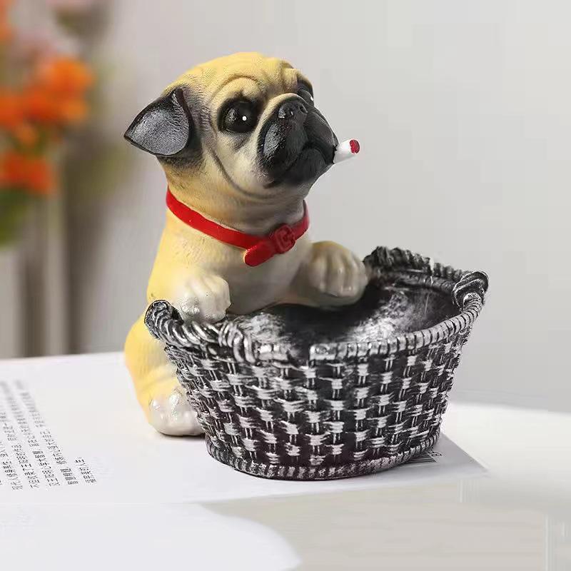 灰皿 可愛い 猫 防臭 樹脂製 オフィスの装飾用 タバコ 灰皿/家庭