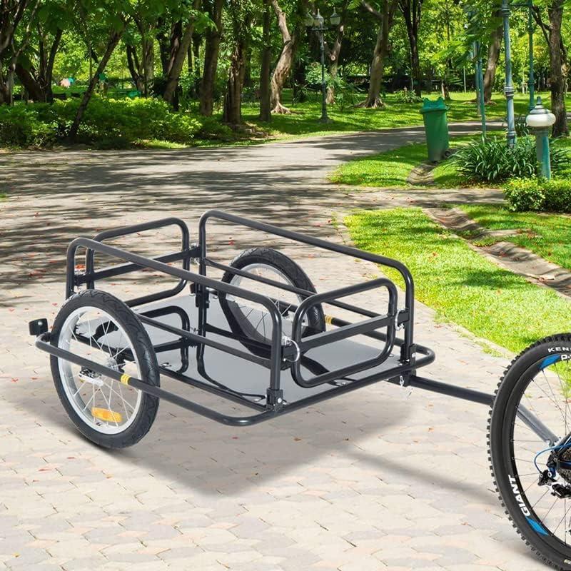 サイクルトレーラー カーゴ オシャレ 多機能 自転車用トレーラー 