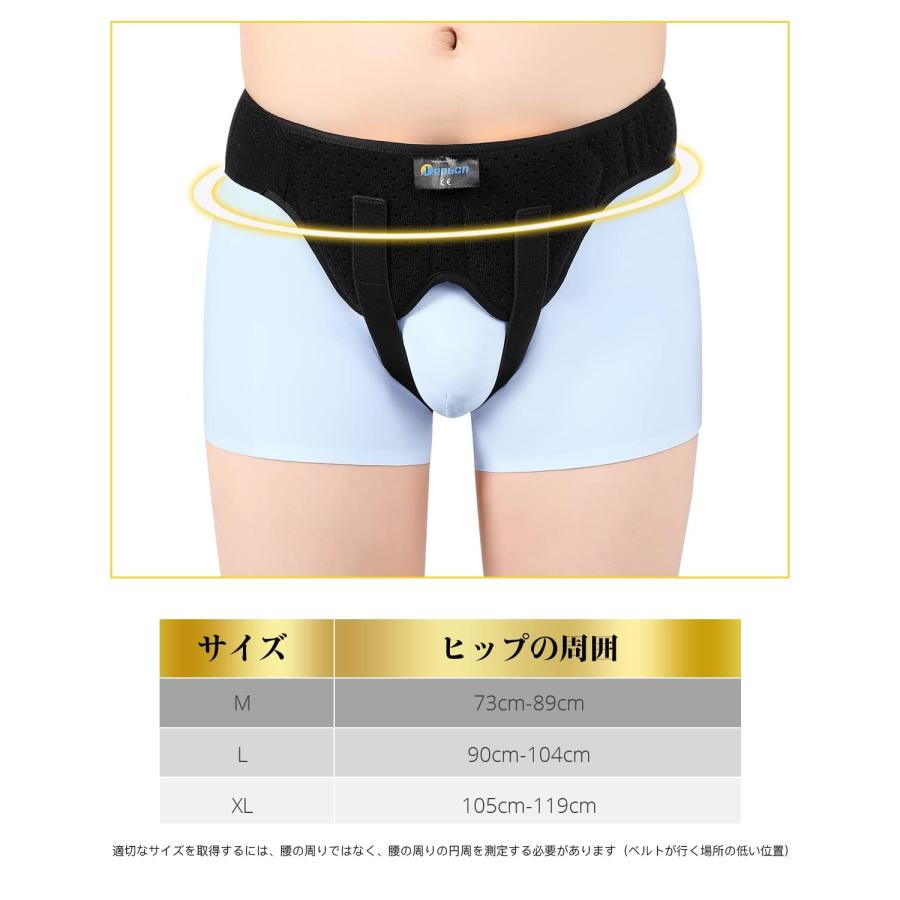 鼠径ヘルニアベルトトラス シングル/ダブルインギナルまたはスポーツ