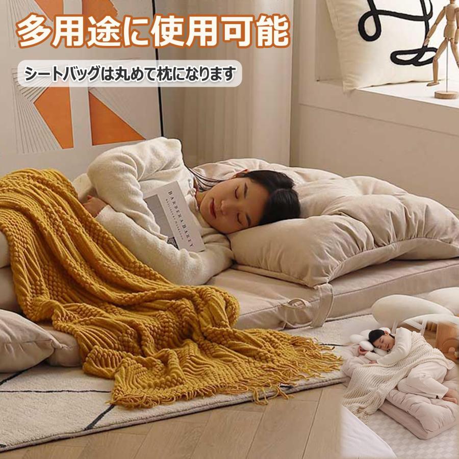 ソファーベッド 一人用 折畳み 可愛い マルチに使える3way 5段階調節