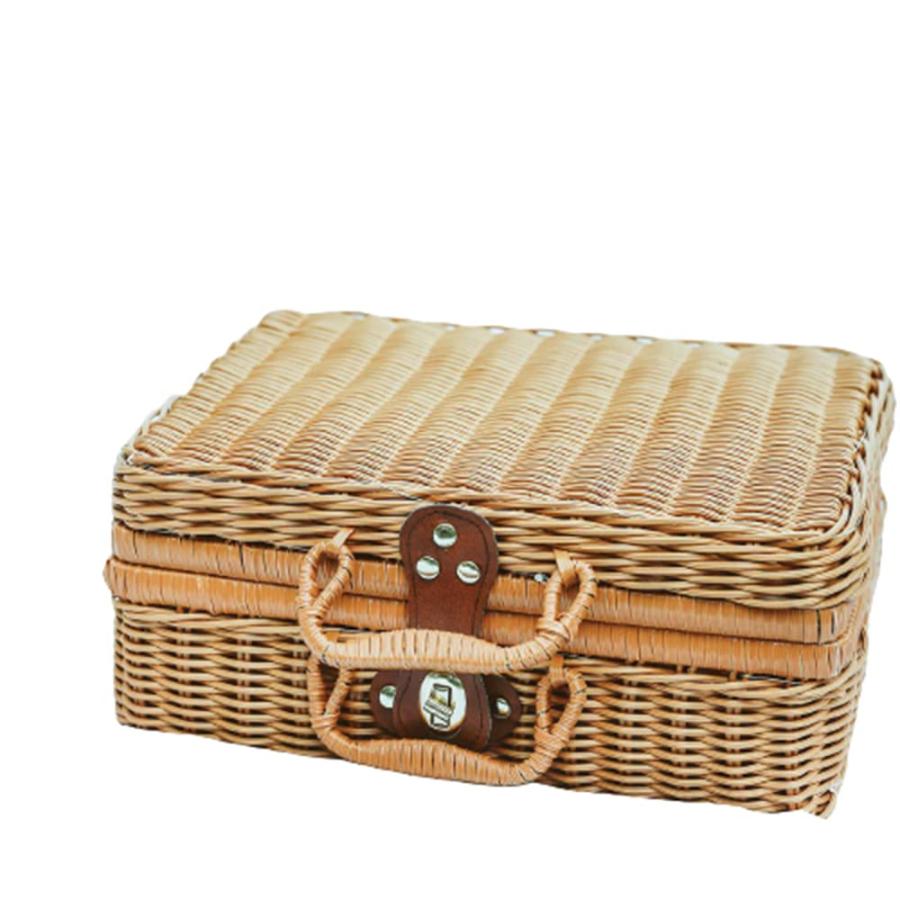 ピクニック バスケット お花見 行楽 かごバッグ 収納 まね藤 編み箱