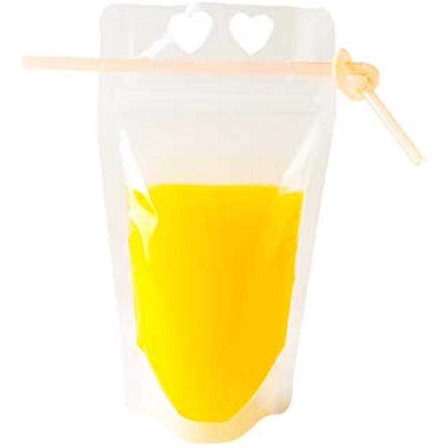 100枚入り 350ml 飲料バッグ ジュース袋 飲料袋 密封 保存袋 使い捨て