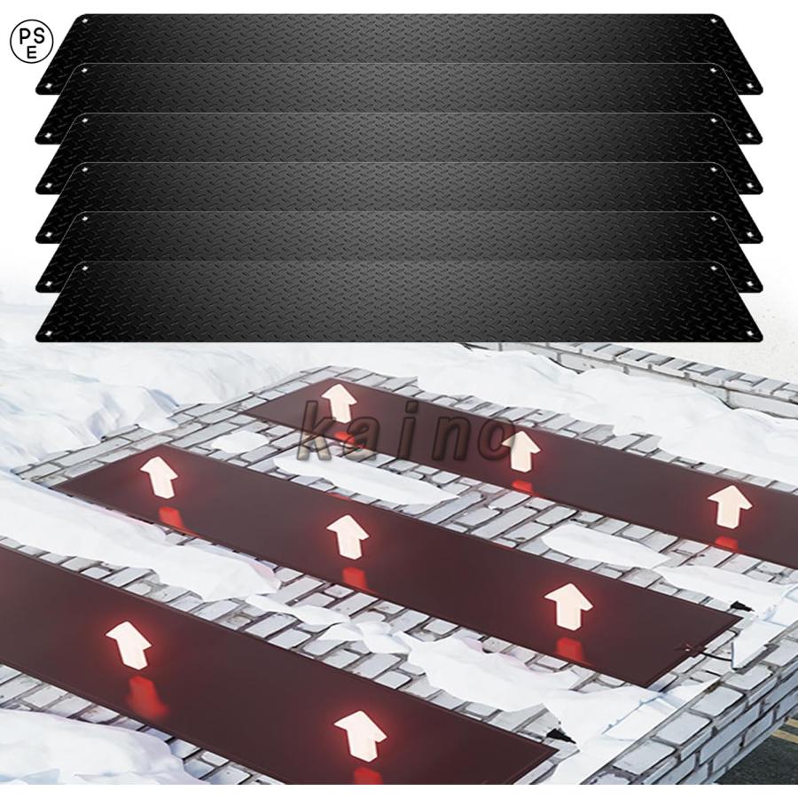 融雪マット 凍結防止 階段 通路 屋根 110v 18m電源コード付き 融雪マット 凍結防止 階段 通路 屋根 110v 18m電源コード付き