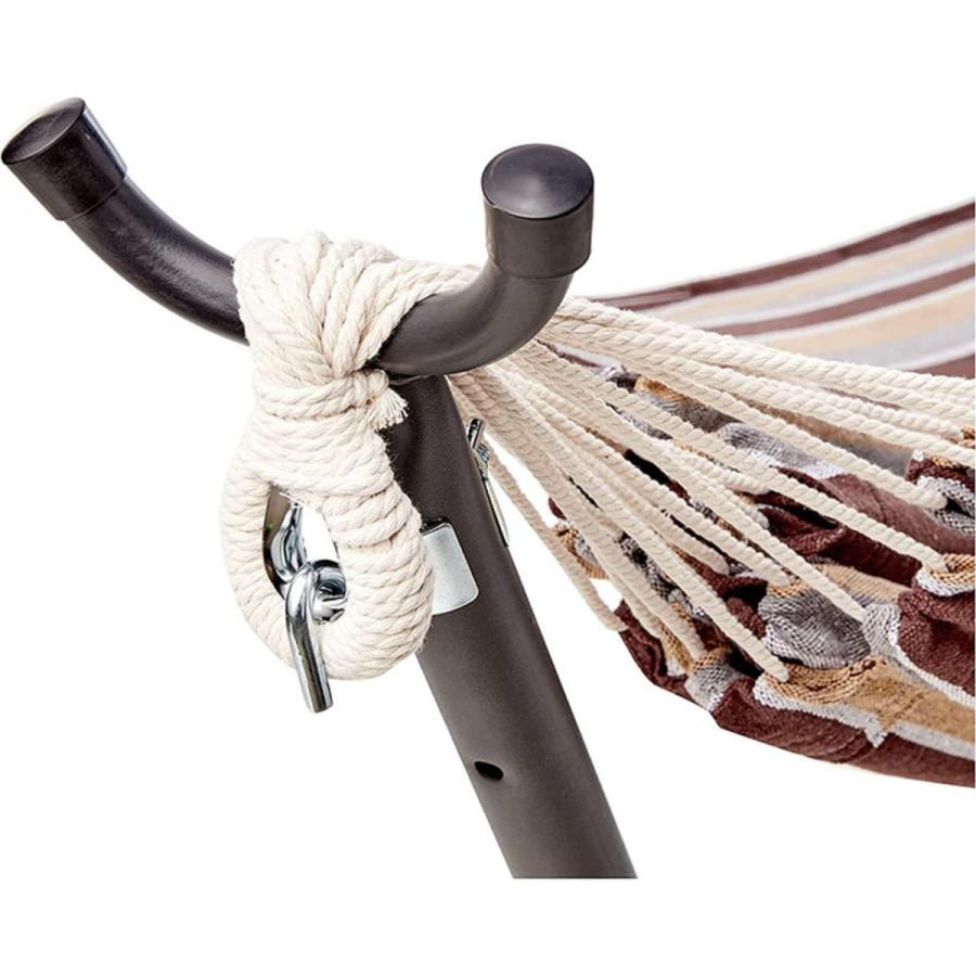 ハンモック 自立式スタンドセット ダブルサイズ 室内 室外 兼用 収納