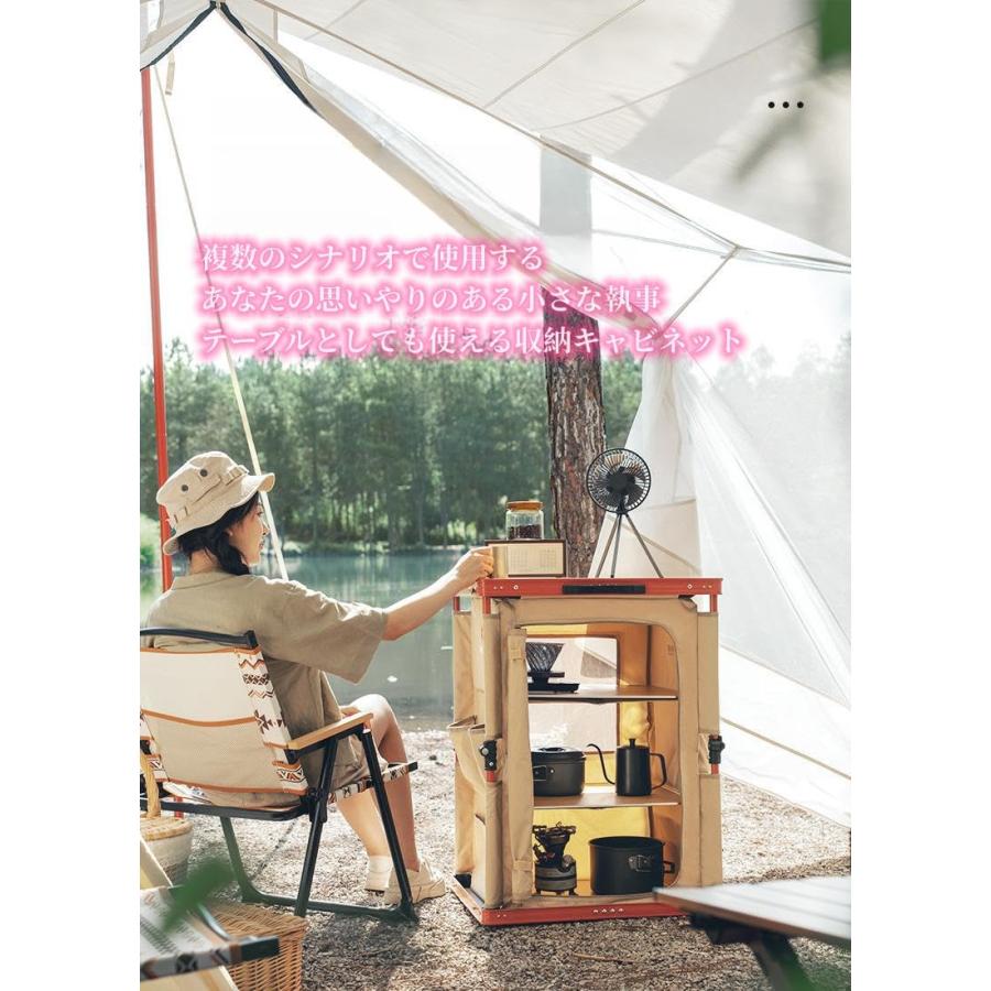 キャンプ収納ボックス 折りたたみコンテナ (分解性素材) 屋外ベッド