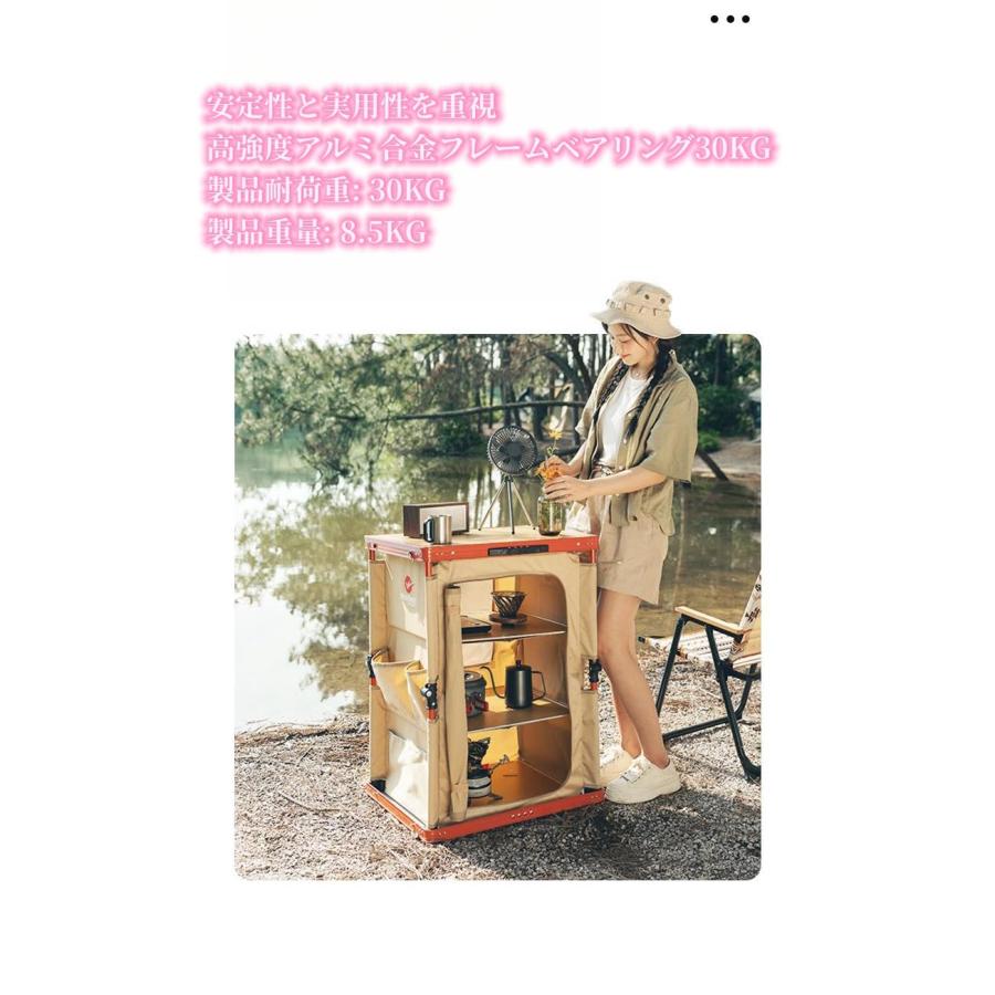 キャンプ収納ボックス折りたたみコンテナ(分解性素材)屋外ベッドサイド収納キャビネットポータブル収納キャビネットキャンプテーブルS＆L収納ボックス積み重 キャンプ収納ボックス 折りたたみコンテナ (分解性素材) 屋外ベッド