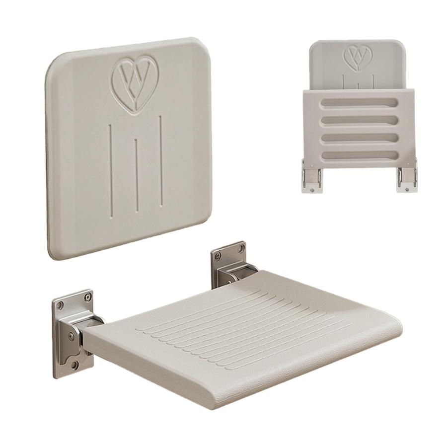 折り畳み式　介護用シャワーチェア 折りたたみ椅子 玄関用 壁掛け式 防水 シャ ワースツール 風呂