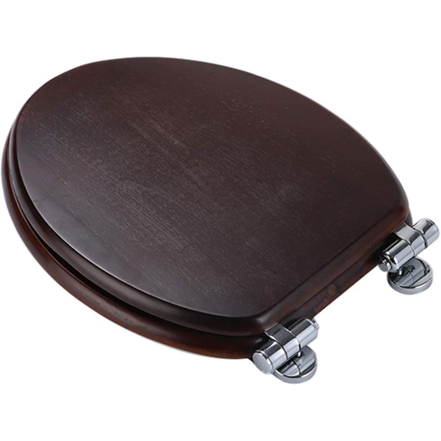 便座?便器 木製便座 木製前丸便座 ソフトクローズトイレシート