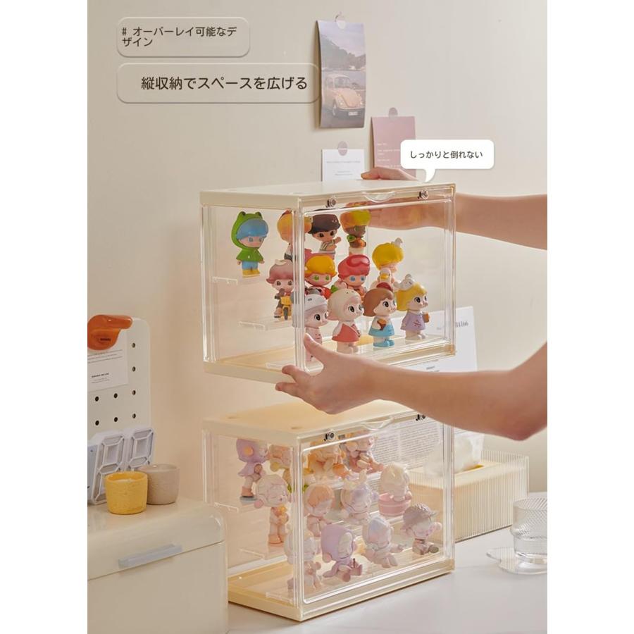 3pcsホビー用収納ケース 30*17*23cm フィギュアボックス コレクション
