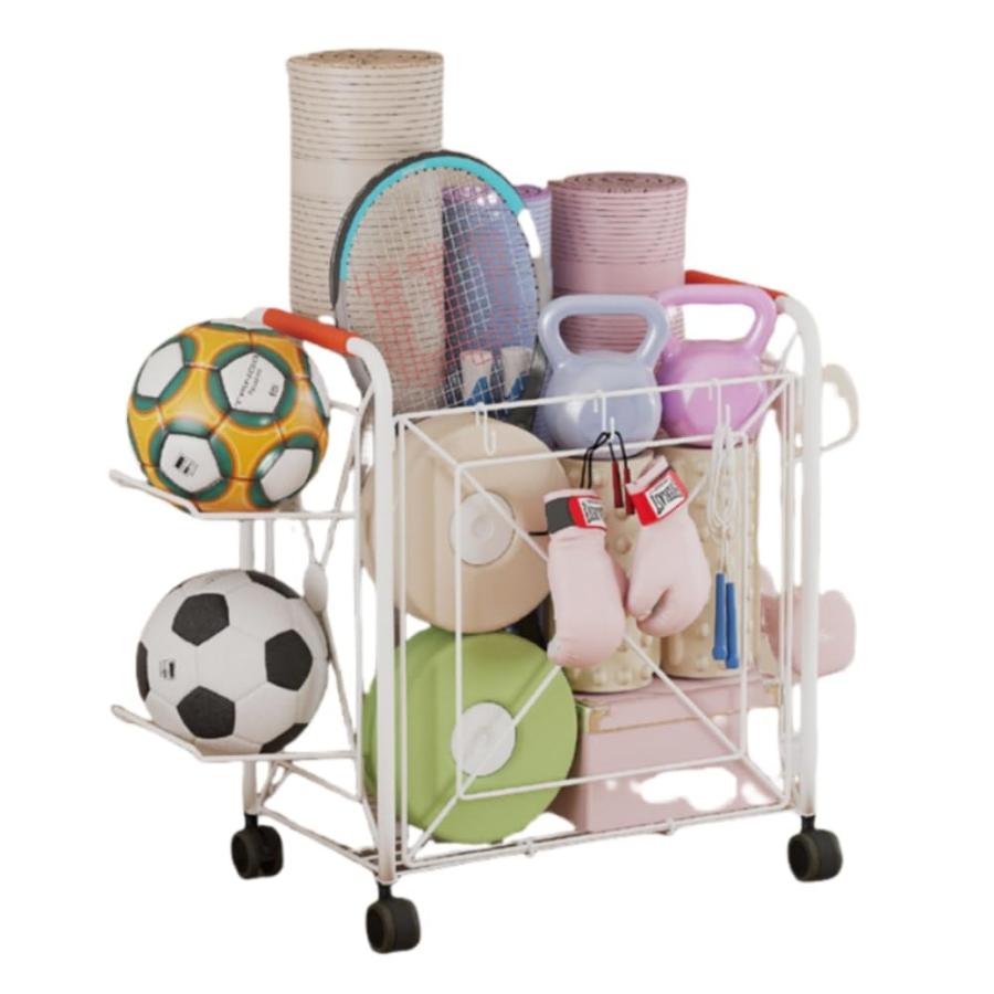 ヨガマット収納ラック ホームジム収納ラック ダンベル収納ラックボール