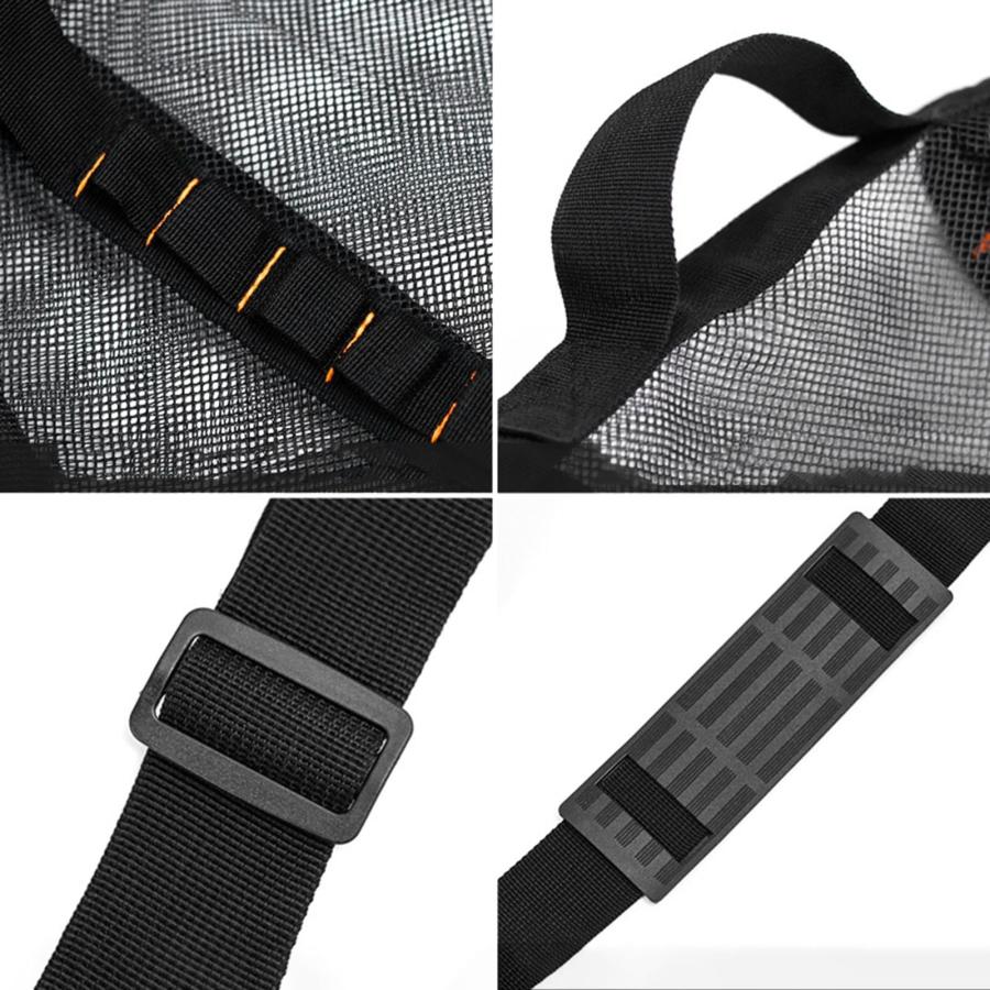 メッシュスポーツバッグ、メッシュビーチバッグ | 円筒形ギアバッグ