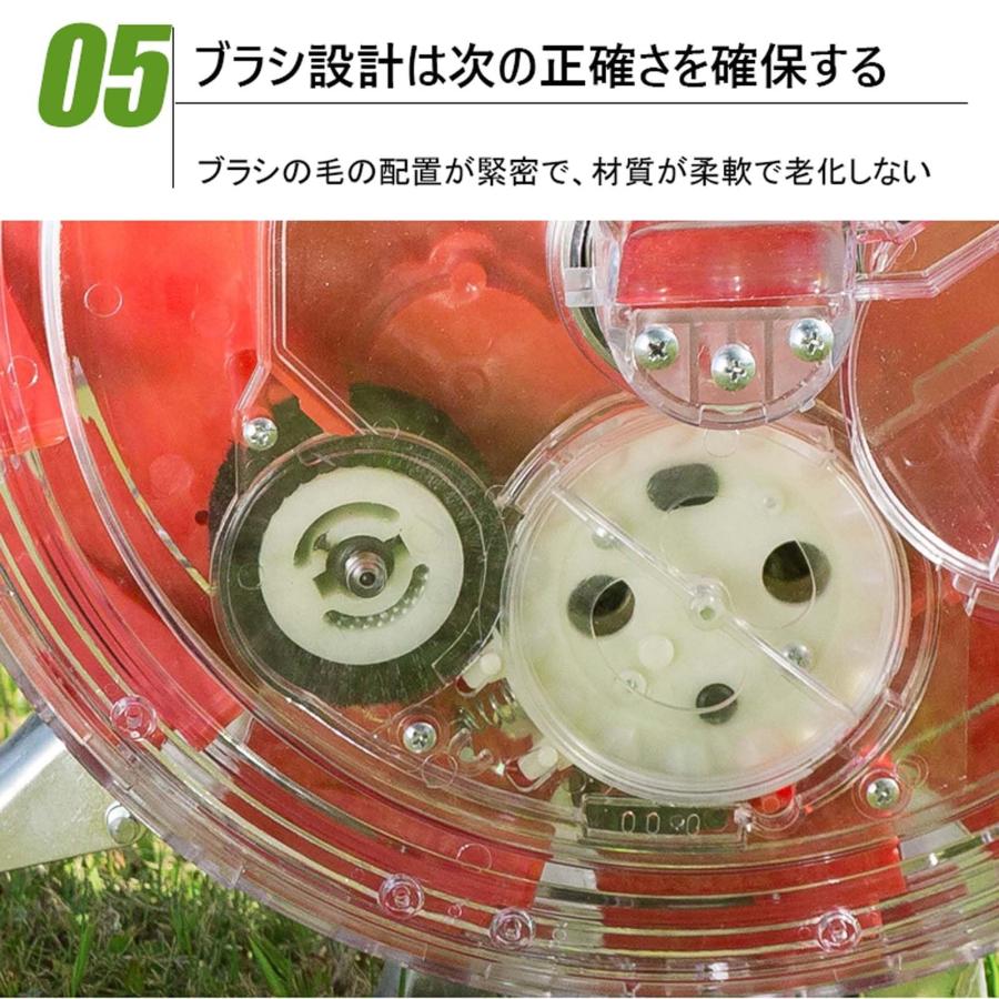 播種機 種まき機 野菜播種機 手動種まき機 手動プッシュ タネポン 