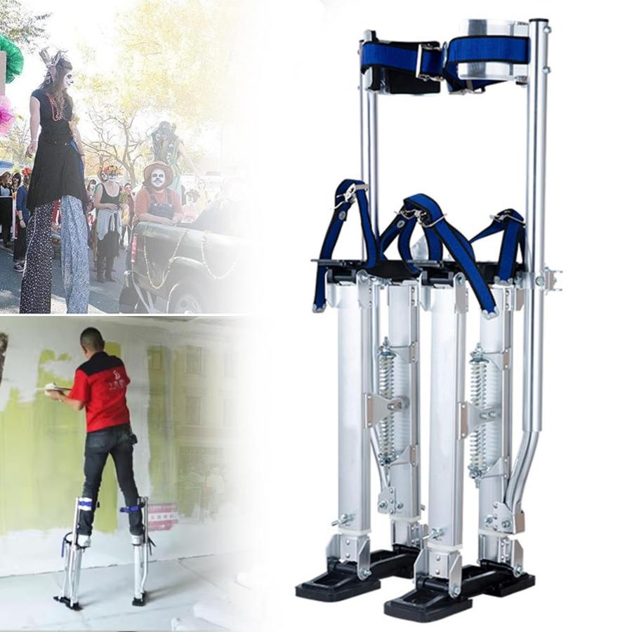 竹馬 乾式壁ペイント 42-102cm 石膏ボード用竹馬 アルミニウムツール 