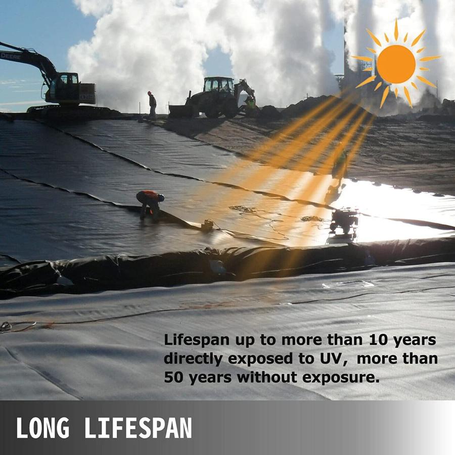 防水シート 厚0.4mm 不浸透性フィルム 防水 幅3m×長10m 1869 防水シート プールライナー厚0.4mm 3m×10m 不浸透性フィルム