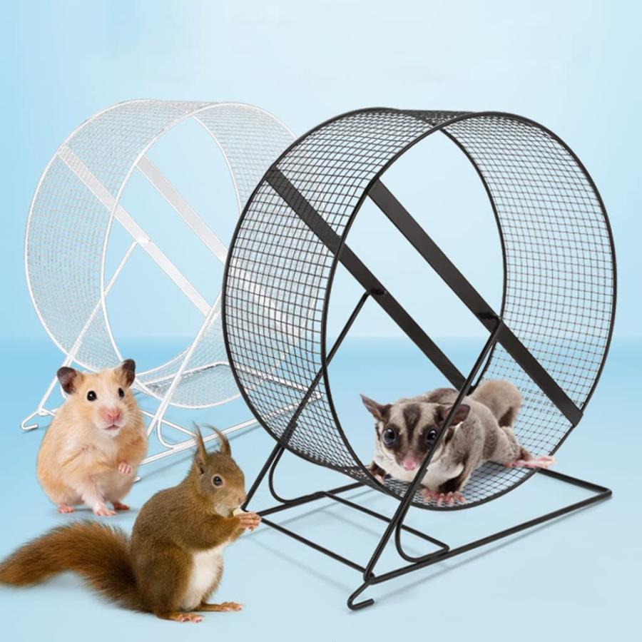 サイレントメタルペットトレッドミル ハムスター 回し車 サイレント