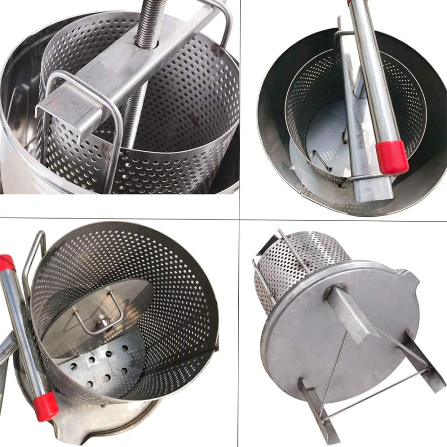 蜂蜜圧搾機 ステンレス製 ねじ式（スクリュー式）はちみつ 絞り器 プレス機 蜂蜜 絞り機 圧搾機 蜂蜜分離器 絞り器 はちみつ絞り器 ハチミツしぼり