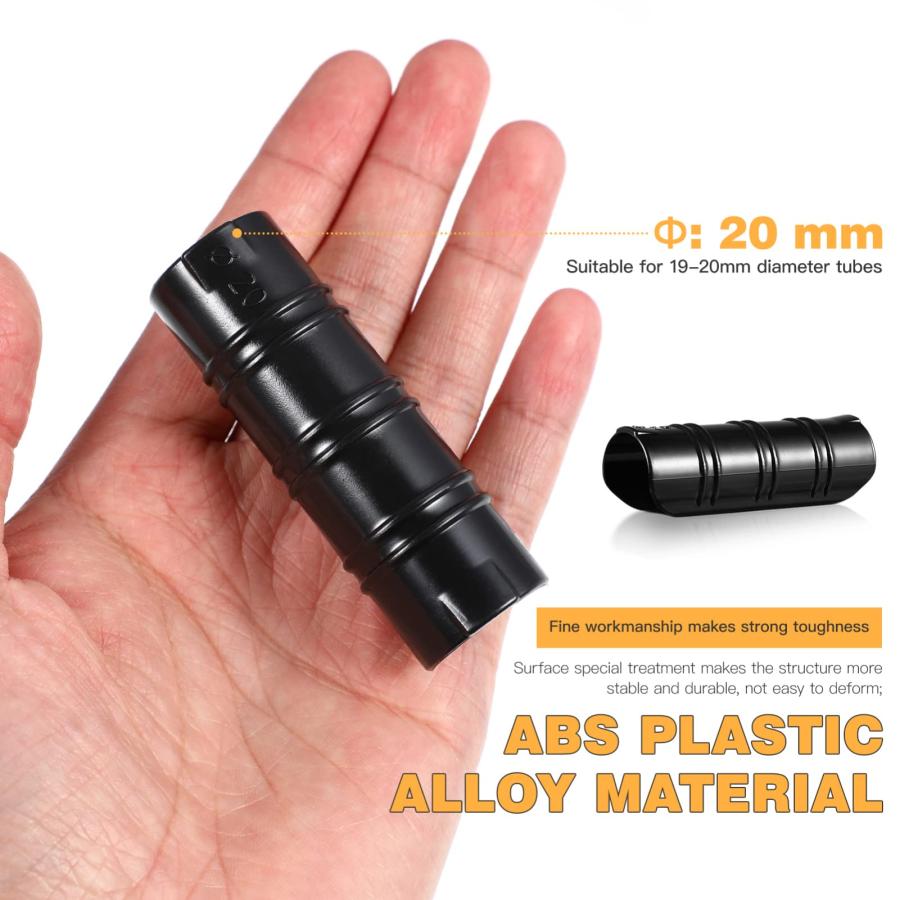 ハウスパッカー ビニールパッカー 30個入り 20mm 黒 パイプハウス用