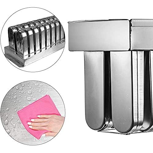 20個の金属製アイスキャンデー型 各アイスクリーム型 容量108ml