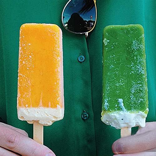 20個の金属製アイスキャンデー型 各アイスクリーム型 容量108ml