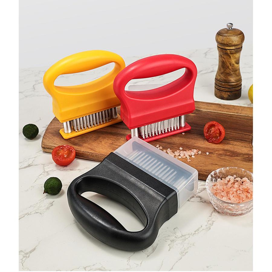 肉筋切り器 ミートテンダライザー 48本刃仕様 ジャカード 保護カバー