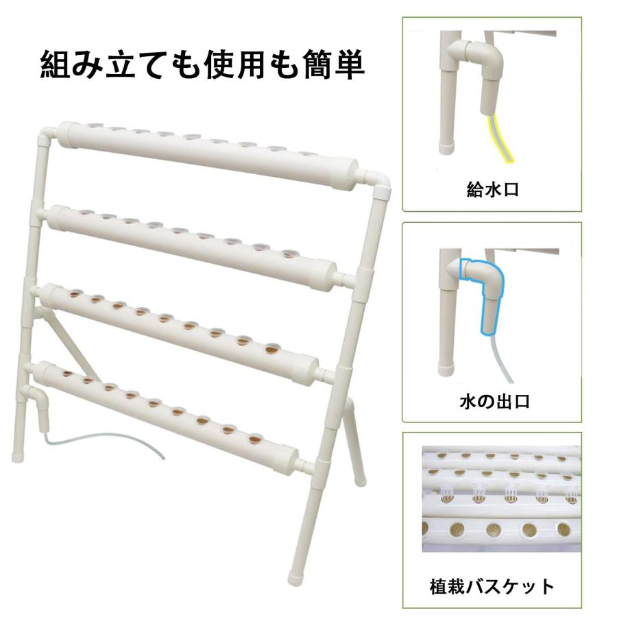 水耕栽培キット4 層 垂直水耕栽培システム 室内 いちご 家庭菜園 家庭