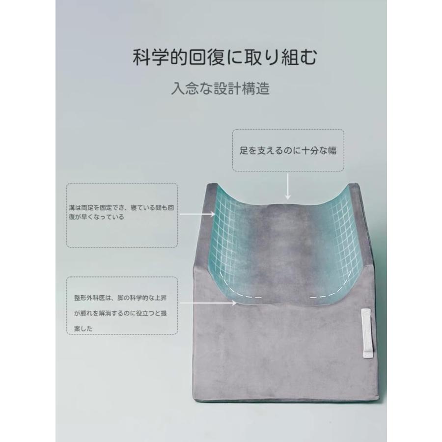 足枕 足サポート用枕 手術後 就寝用 足置き 足 むくみ解消グッズ 医療