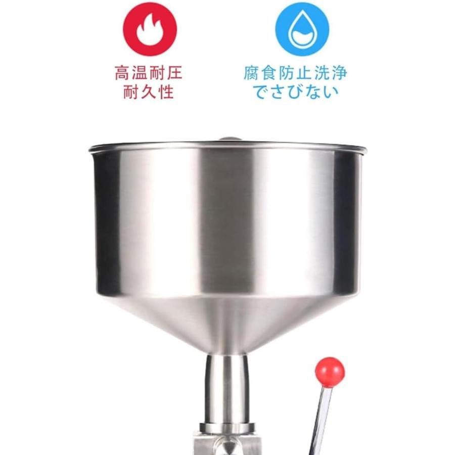 手動充填クリーム液体充填機商業家庭用304ステンレス鋼充填機操作が