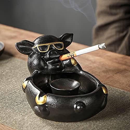 灰皿 卓上 おしゃれ クリエイティブな キャラクター豚の灰皿 陶磁器 大