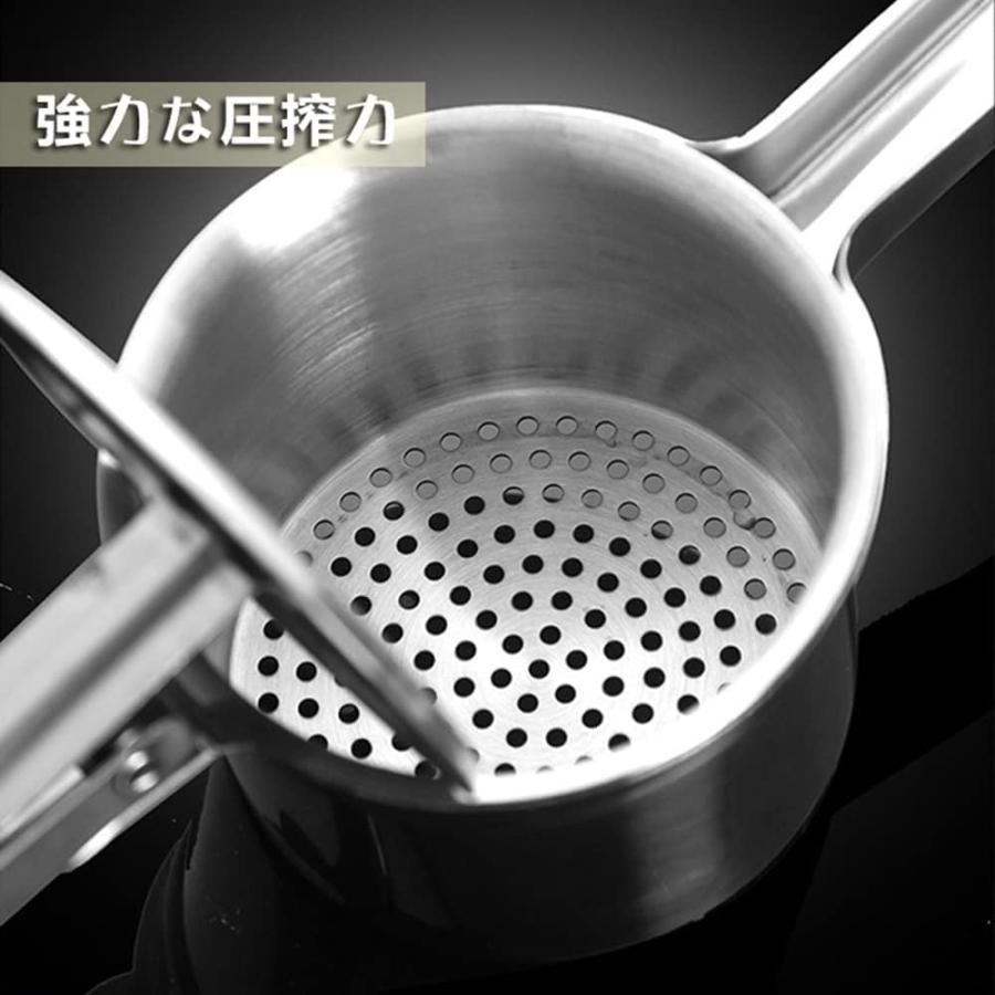 野菜脱水機 野菜果物絞り器 野菜水切り器 ステンレス製 ハンド