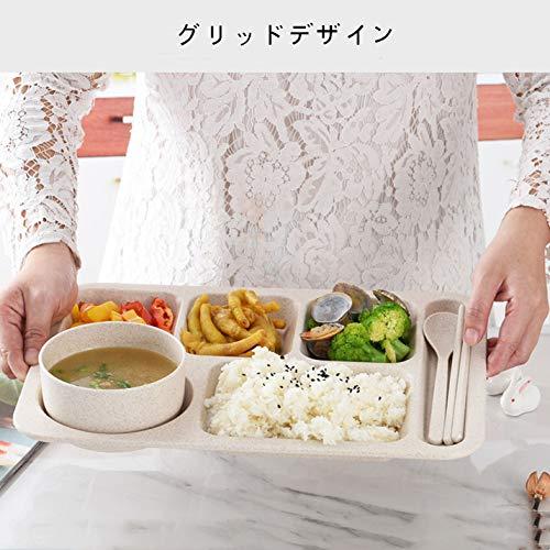 ランチプレート小麦わら 錆や腐食に強い 耐久性 キャンプ ピクニック