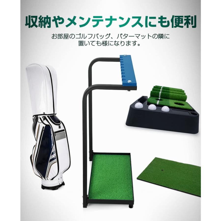 ゴルフクラブスタンド 9本掛 パター用 ゴルフクラブ 収納 ゴルフクラブ