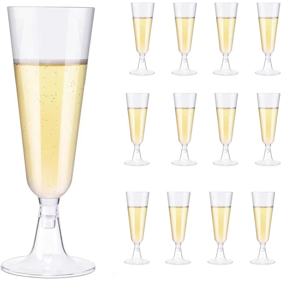 ワイングラス 使い捨て 100個150ml シャンパングラス プラスチック