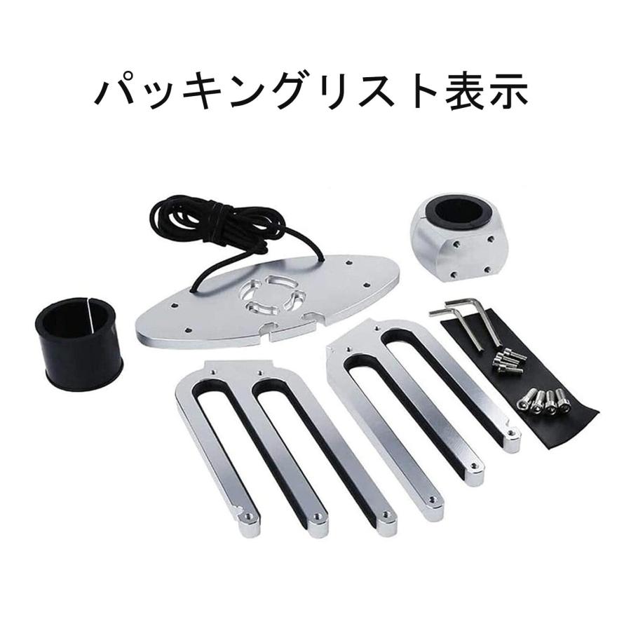 ボート用ニーボードラック、ポリッシュアルミニウムウェイクボード