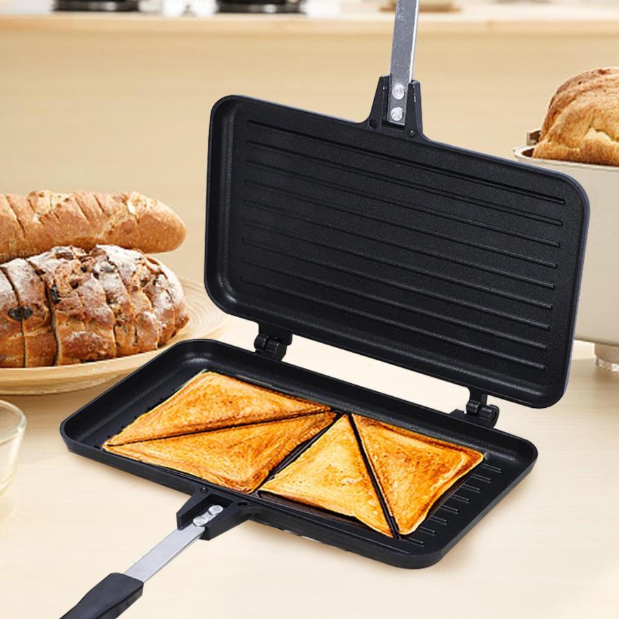 ホットサンドメーカー、ホットプレスパン 直火 上下分離型 ホット