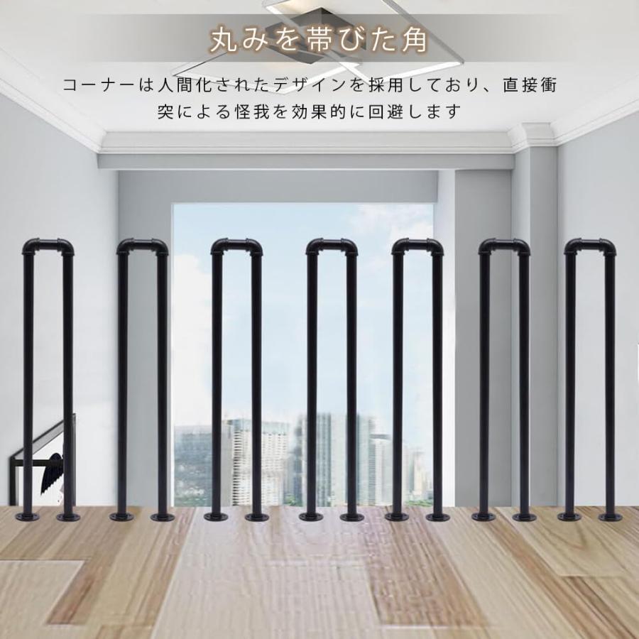 屋外 手摺り 手すり 階段 自宅 の U字型階段手すり 玄関 階段用てすり