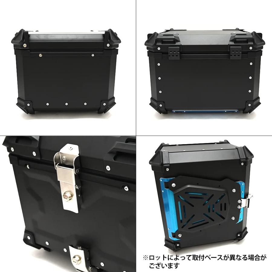 リアボックス トップケース 大容量 55L カブ対応 ハンターカブ対応 CT125 クロスカブ対応 アルミ ハードケース スーパーカブ対応 50 70 90 PCX対応 125 150