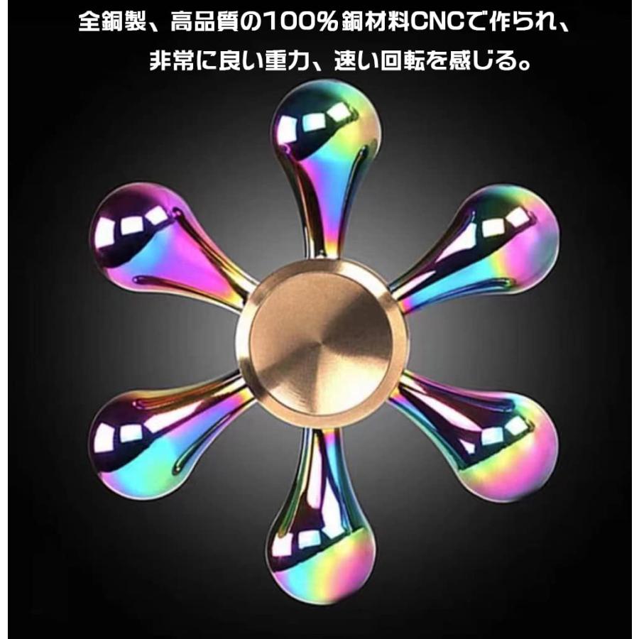 ハンドスピナー 指スピナー 超耐久性 高速回転 ストレス解消 暇つぶし