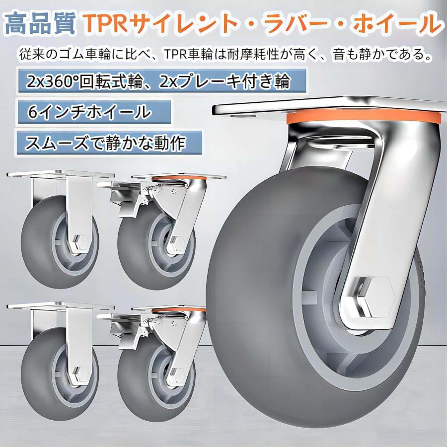 ポニー台車 折り畳み式 ガラス運搬用台車 大型長尺物運搬車 4輪 6 