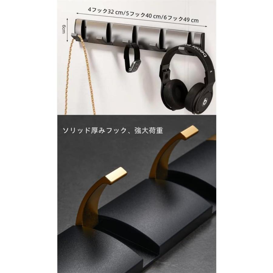 壁掛けフック ウォールハンガー 壁付け フック ハンガー 壁掛け 収納