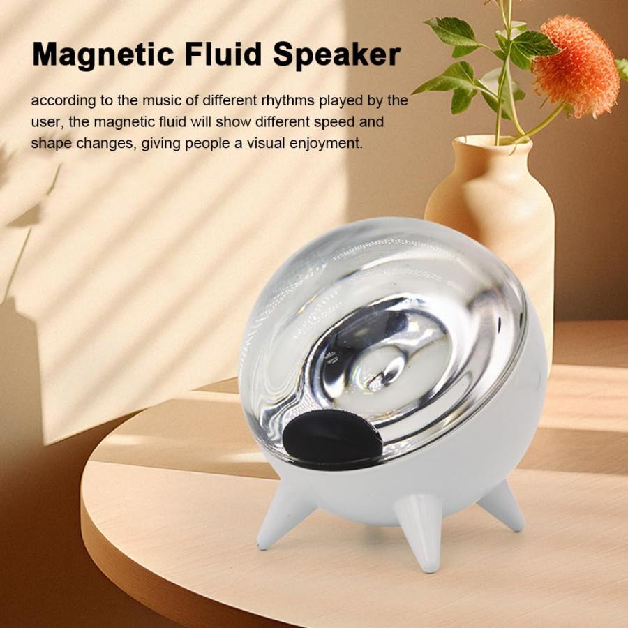 磁性流体スピーカー、ポータブル磁性流体リズムランプ、360°サラウンド