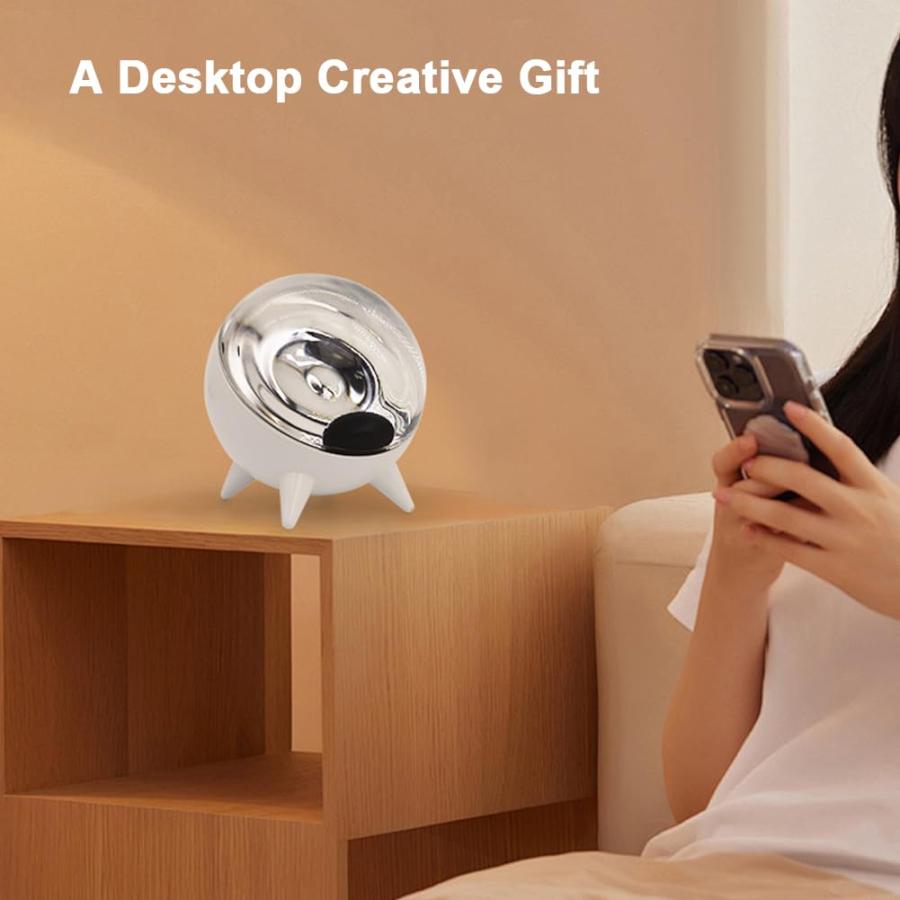 磁性流体スピーカー、ポータブル磁性流体リズムランプ、360°サラウンドサウンドホームシアターオーディオ音楽ピックアップ、ホームテレビコンピュータオフィス 磁性流体スピーカー、ポータブル磁性流体リズムランプ、360°サラウンド