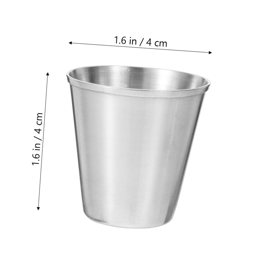 ショットグラス 30ml 金属 12個セット ステンレス エスプレッソ