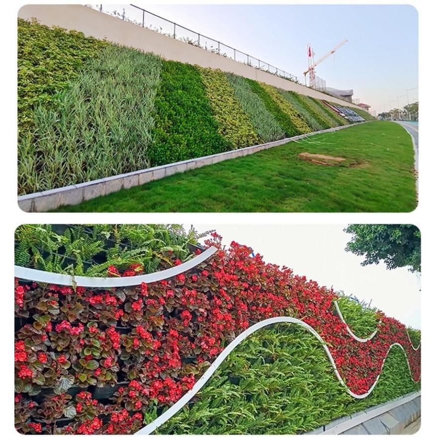 すいこう栽培 タワー ウォールグリーン 植木鉢 壁掛けプランター 壁面