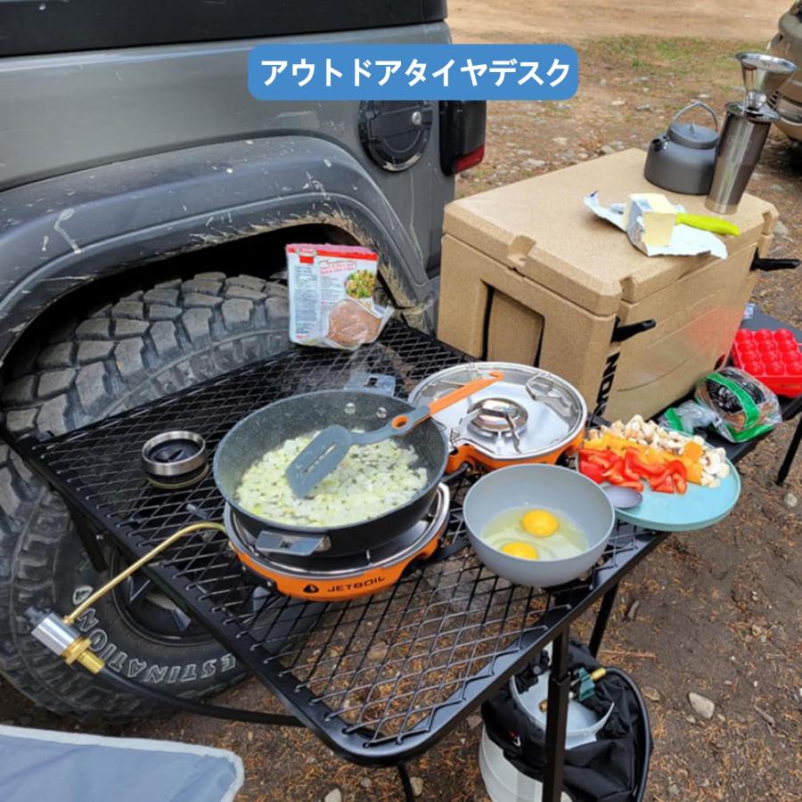 RVキャンプテーブル 折りたたみ式 キャリーバッグ付き ポータブルカー